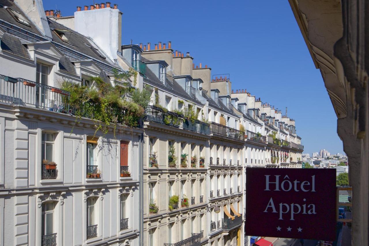 Hotel Appia La Fayette Paris Exterior foto