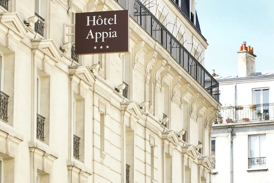 Hotel Appia La Fayette Paris Exterior foto