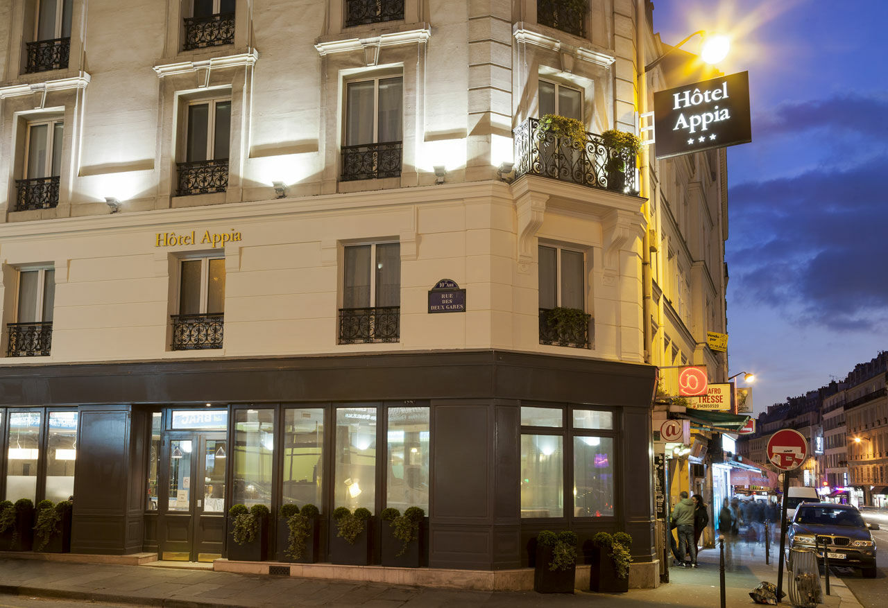 Hotel Appia La Fayette Paris Exterior foto